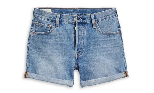 LEVI'S® SHORTS 501 ROLLED BLÅ